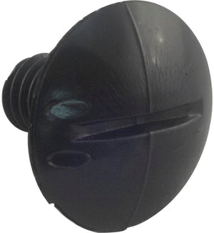 Polaris black plastic wheel screw for the 280 pool cleaner
