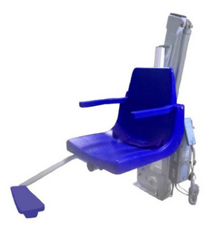 Global Pool Products L325QPA Legend Series ADA pool lift with four point anchor