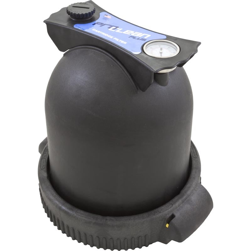 Waterway 550-0621 tank lid with lock ring and pressure gauge for Pro Clean Plus 125 and 150 sq ft filters