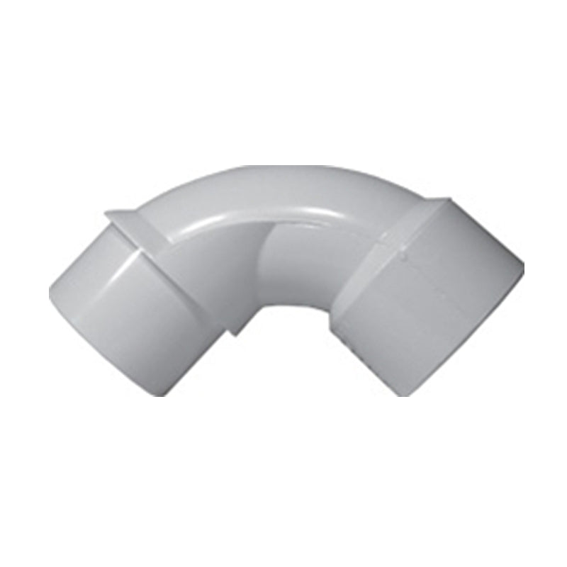 Dura Plastics 409-015SW 1-1/2 inch PVC sweep elbow, slip by spigot