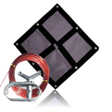 PoolTux BB0028 28' solid round above ground Ultra Premium winter pool cover