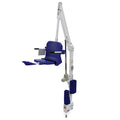 Aqua Creek Neptune F-NPTN pool lift with white powder coat frame and blue seat