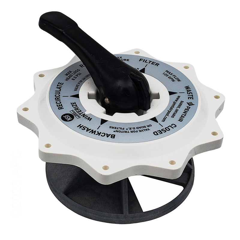 Pentair 270067 lid assembly for PacFab 2 in. top and side mount multiport valve