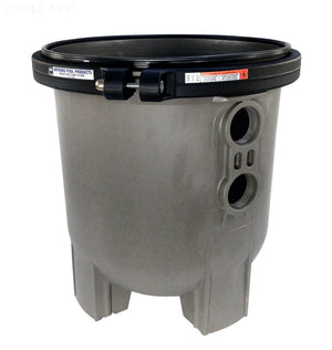 Hayward DEX2420ATC lower filter body with tank o-ring gasket and clamp