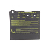 Intermatic 124T1952 clear insulator for T103 and T104 Series time switches