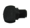 Pentair 98207700 black plastic universal 1/4 inch NPT drain plug