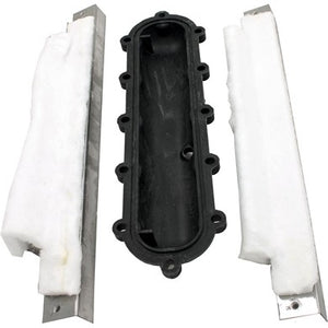 Raypak 006707F return header with gaskets for 206A to 406A pool heaters