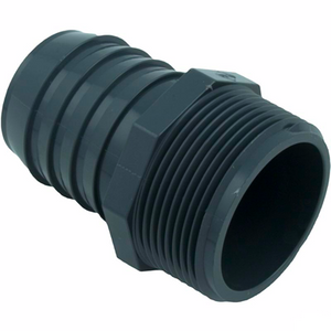 Lasco 1436-015 1-1/2 inch PVC male adapter, insert by male pipe thread