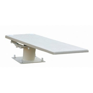 S.R. Smith 8 ft Cantilever diving board with base in Radiant White, part 68-209-5982