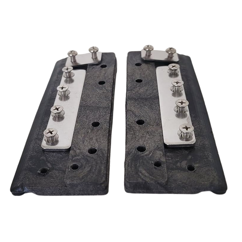 Coverstar A1100 under track slider assembly for detachable rope set, black
