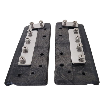 Coverstar A1100 under track slider assembly for detachable rope set, black
