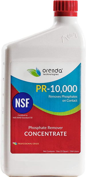 Orenda PR-10000 phosphate remover concentrate, 1 quart bottle