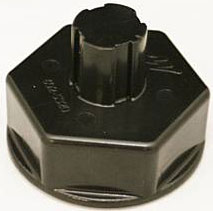Waterway 602-5321 drain screen cap, coarse thread with hex head
