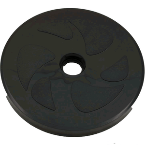 Polaris C7 black large wheel for the 280 pool cleaner