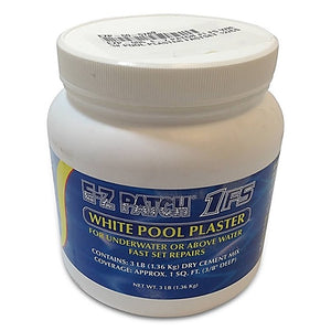 E-Z Patch 1 F.S. fast set white pool plaster repair, 3 lb