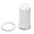 SkimChlor 91030 chlorine tablet dispenser and locking ring for pool skimmer baskets, product photo