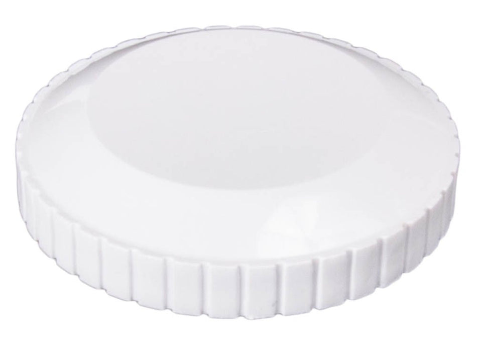 CMP 25552-020-300 white pool eyeball jet cap cover, 1-1/2 in. MIP