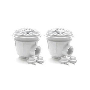 Hayward WG1154AVPAK2 deluxe dual suction outlet, 2 inch by 2 inch, for concrete pools