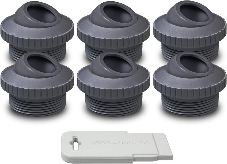 Aquamoto AQM-25552-407-000 grey directional flow eyeball inlet jet