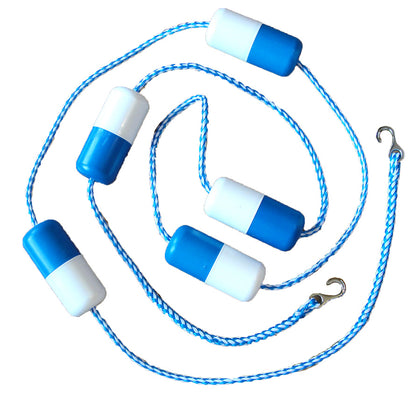American Granby RFK16 rope and float kit with blue and white floats for a 16 ft pool