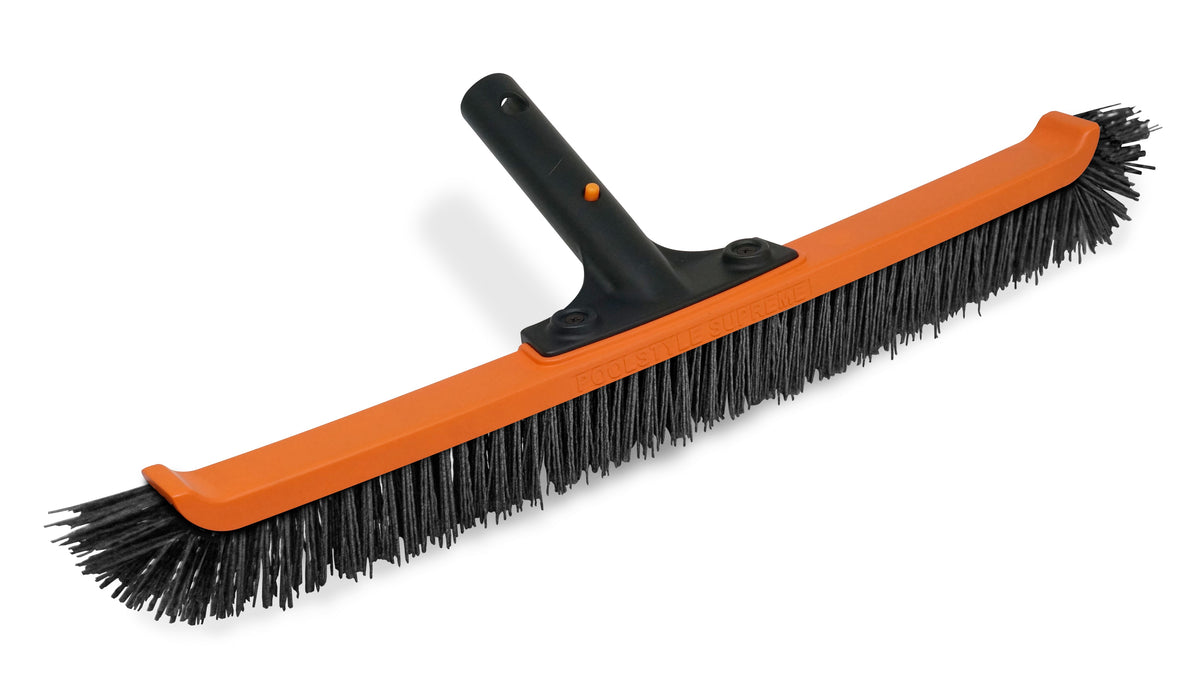 Poolstyle WB43CB 18 inch Supreme Series flex pool brush with grit bristles