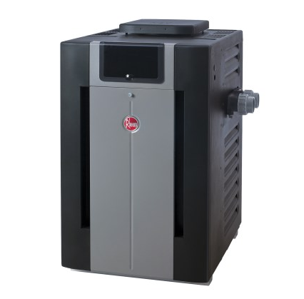 Raypak 009971 digital natural gas pool heater, 266K BTU high altitude model