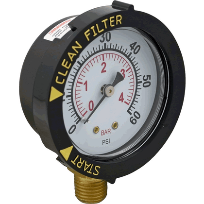 Pentair 190058 pool filter pressure gauge with indicator