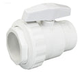 Hayward SP0722S Trimline 2-way PVC ball valve, 1-1/2 in. slip by slip, white