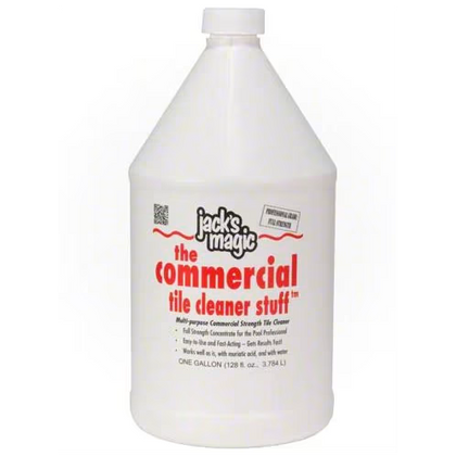 Jack's Magic JMCOMTILE Commercial Tile Cleaner Stuff, 1 gallon bottle