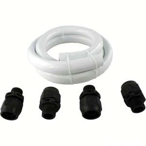 Pentair 353020 booster pump hose kit with two fittings and 6 foot hose