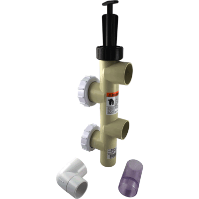 Pentair 263080 FullFloXF push pull backwash valve