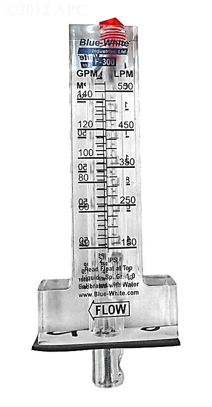 Blue-White Industries F-30200P 2 in. flowmeter, standard flow