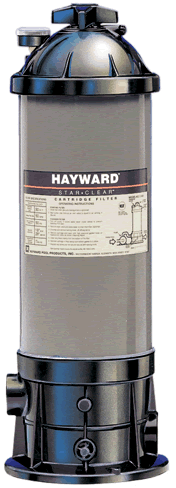 Hayward StarClear C500 50 square foot cartridge filter with 1.5 inch FPT connections