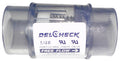 Del Ozone CO-0101 DELCHECK check valve, 1.5 inch socket by 2 inch spigot