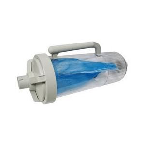 Hayward W530 large leaf canister with clear Lexan body and easy open lid