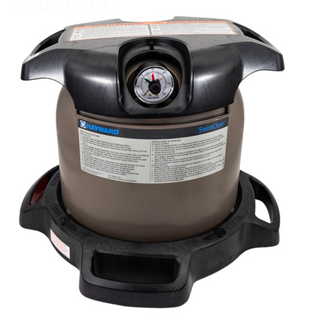 Hayward CX150B filter head assembly for the SwimClear C150S, front view