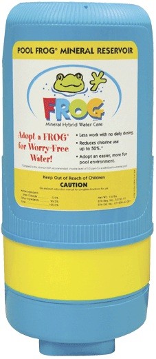 King Technology Pool Frog in ground mineral reservoir cartridge