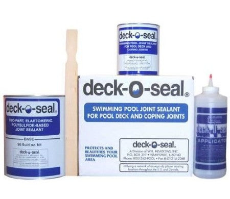 Deck-O-Seal 4701032 Pour Grade joint sealant kit, gray, 96 oz