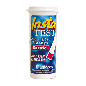 LaMotte 3017-G-12 Borate Insta-Test strips, bottle of 25