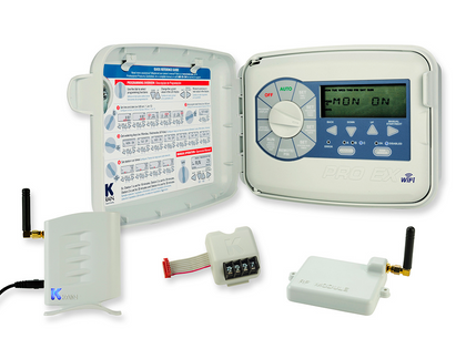 K-Rain 3202ID-WIFI-KIT PRO EX 2.0 modular indoor irrigation controller with WiFi hub kit