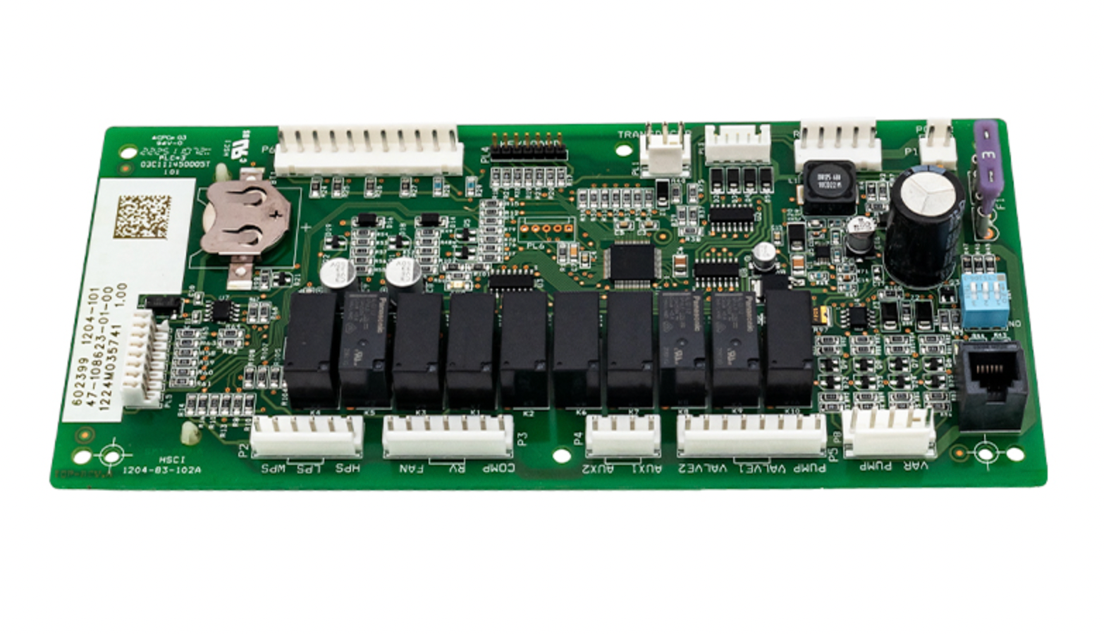Raypak 100-10000347 heat pump digital control board