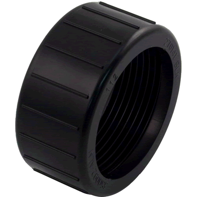 Pentair 270141Z black replacement union nut for SuperMax pumps and push pull valves