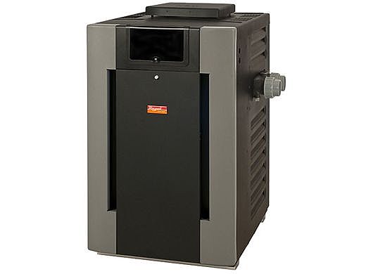 Raypak 336k BTU digital propane pool heater, high altitude model