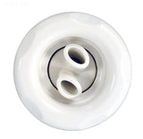 Waterway 229-8120 5-scallop twin roto thread in Poly Storm gunite jet internals in white