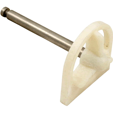 Raypak 006717F Capron bypass dam and shaft for pool heaters