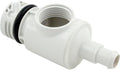 Polaris D29 universal wall fitting quick disconnect in white