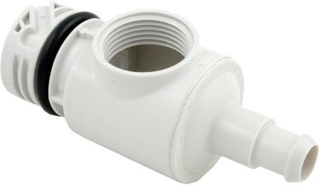 Polaris D29 universal wall fitting quick disconnect in white