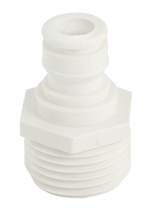 Pentair R18510 automatic cleaner adapter for the 185 Leaf Eater, 3/4 inch MHT to quick disconnect