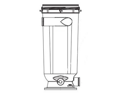 Pentair 178731Z tank bottom assembly for Clean & Clear RP filter