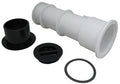 Waterway 540-6701 black concrete volleyball and umbrella pole holder, product photo